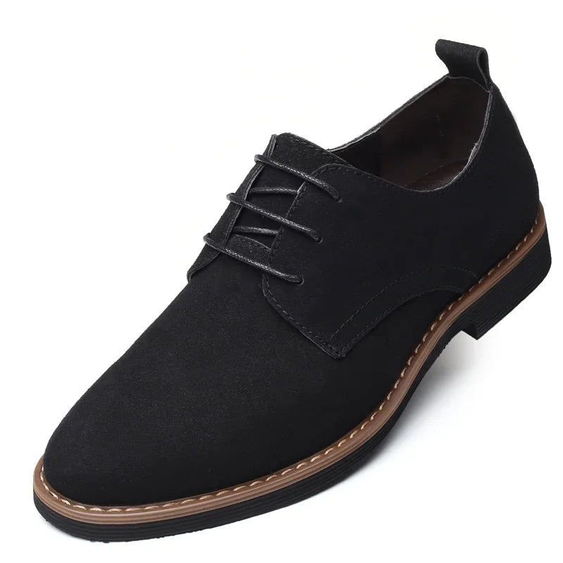 Scarpe Eleganti Da Uomo In Pelle Scamosciata Oxford Derby Classiche Lusso Comfort E Stile Per Ogni Occasione