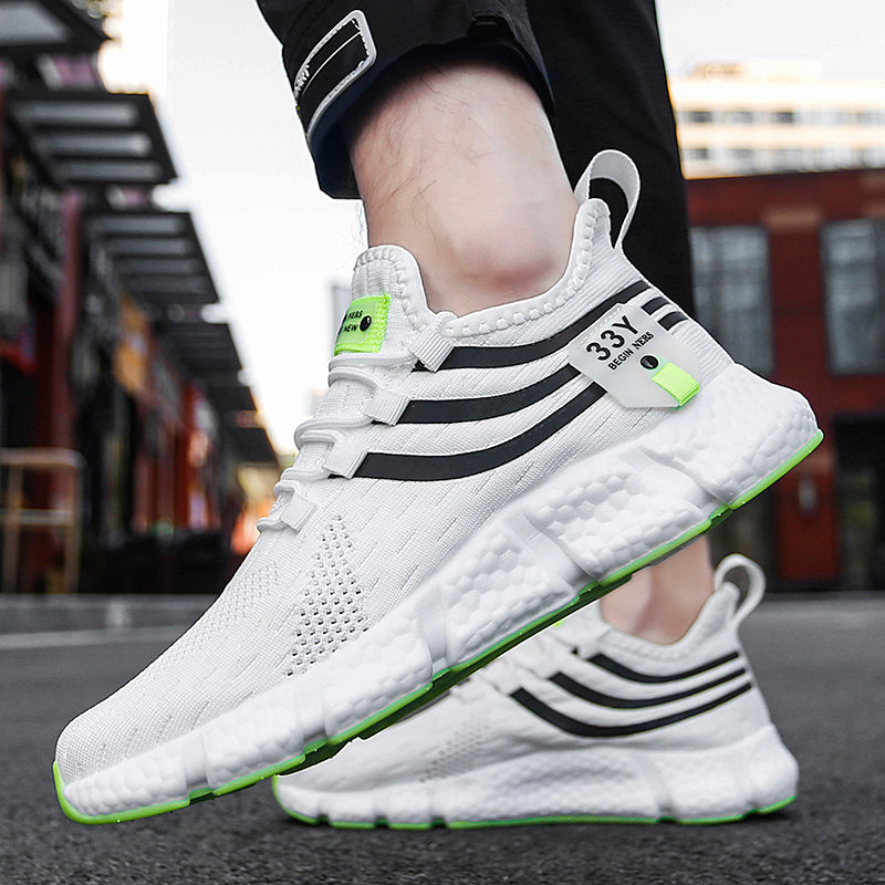 Scarpe Da Ginnastica Uomo Traspiranti Da Corsa Comode Sneakers Sportive Con Plateau In Stile Classico Casual