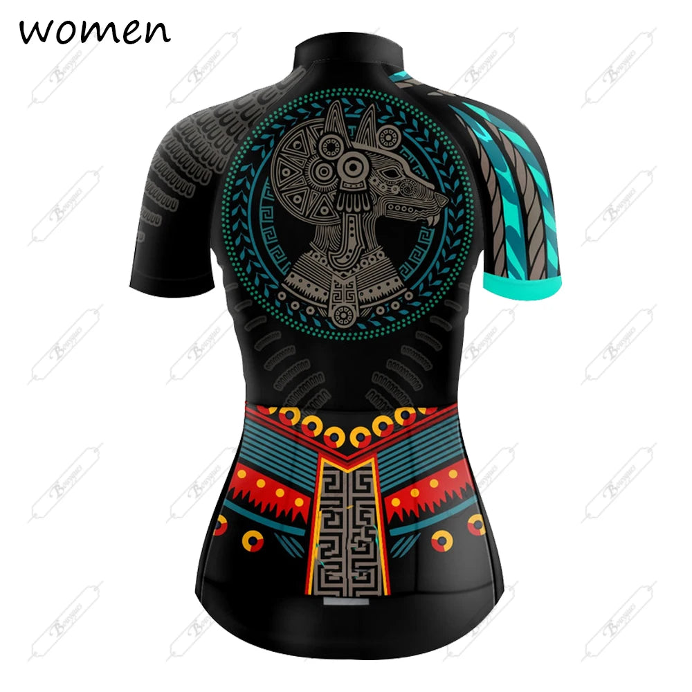 Maglia Da Ciclismo Donna Estate Premium Traspirante Team Racing Abbigliamento Da Ciclismo Maglia Da Bici Corta