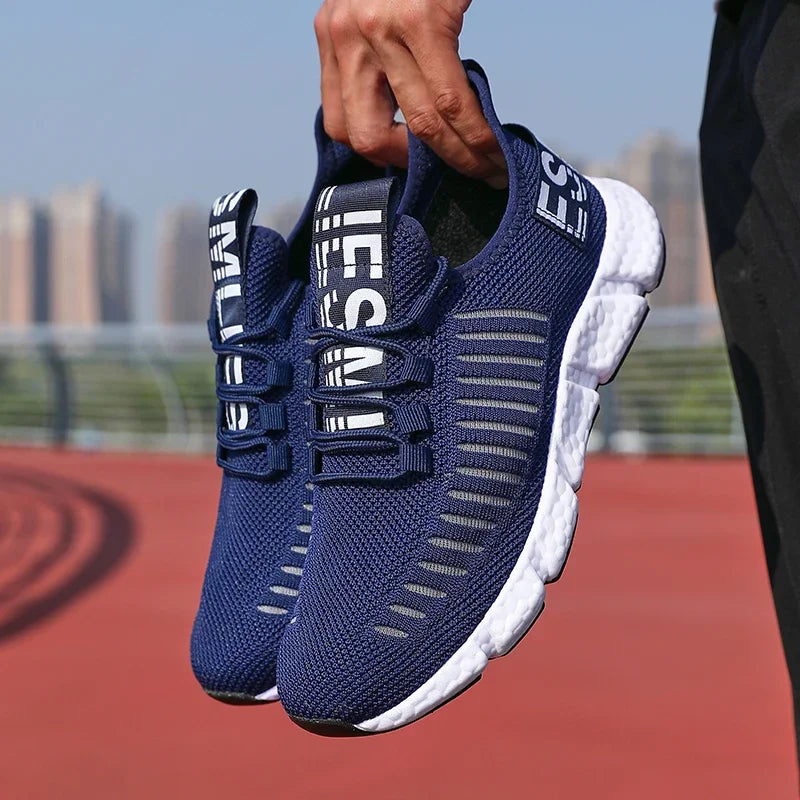 Scarpe Da Ginnastica Estive Da Uomo Traspiranti In Mesh Leggero Per Allenamento E Tennis Eleganti Spedizione Gratuita