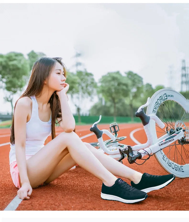 Scarpe sportive da donna Sneakers con plateau alla moda Scarpe basse da donna primavera estate Scarpe da corsa per donna Scarpe casual Mesh Jogging Tennis
