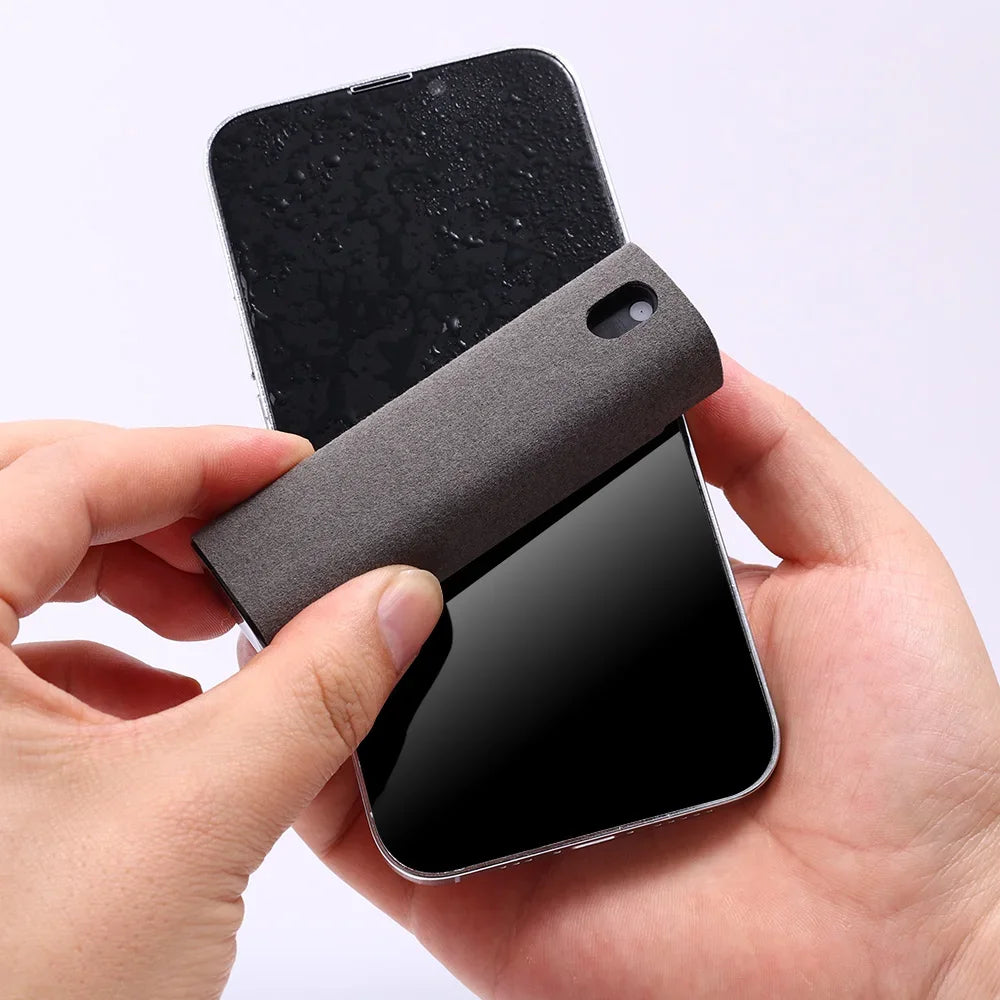 Detergente Per Schermo Con Bottiglia Spray 2 In 1 E Set Di Panni In Microfibra Per Computer E Smartphone Pulizia Auto
