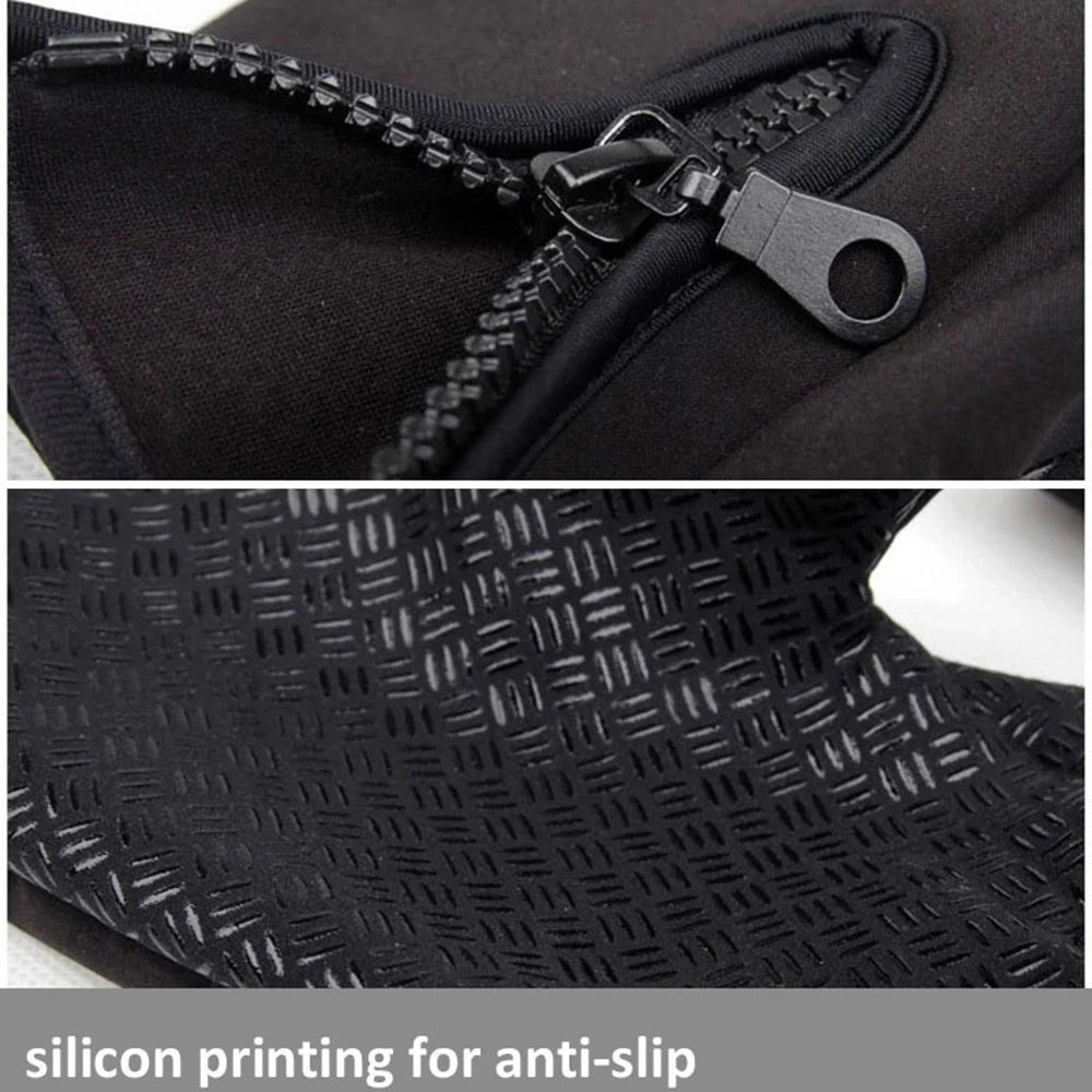 Guanti Da Ciclismo Invernali Con Supporto Al Polso E Touch Screen Antivento Antiscivolo Con Dita Intere