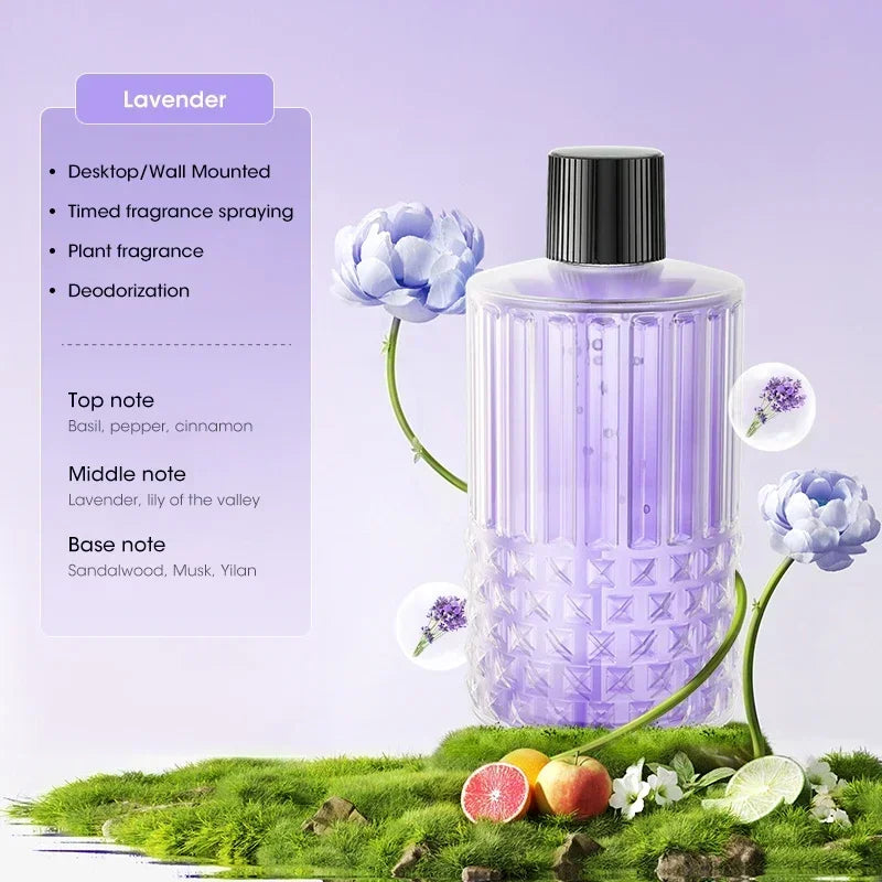 Mini Diffusore Di Oli Essenziali Ricaricabile 5 Marce Per Aromaterapia Umidificatore A Nebbia Grande Per Casa Ufficio