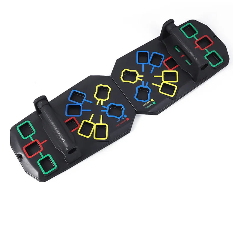 Set Di Tavole Push Up Multifunzionali Portatili Con Manici Per Allenamento Petto Addome Braccia Schiena Fitness