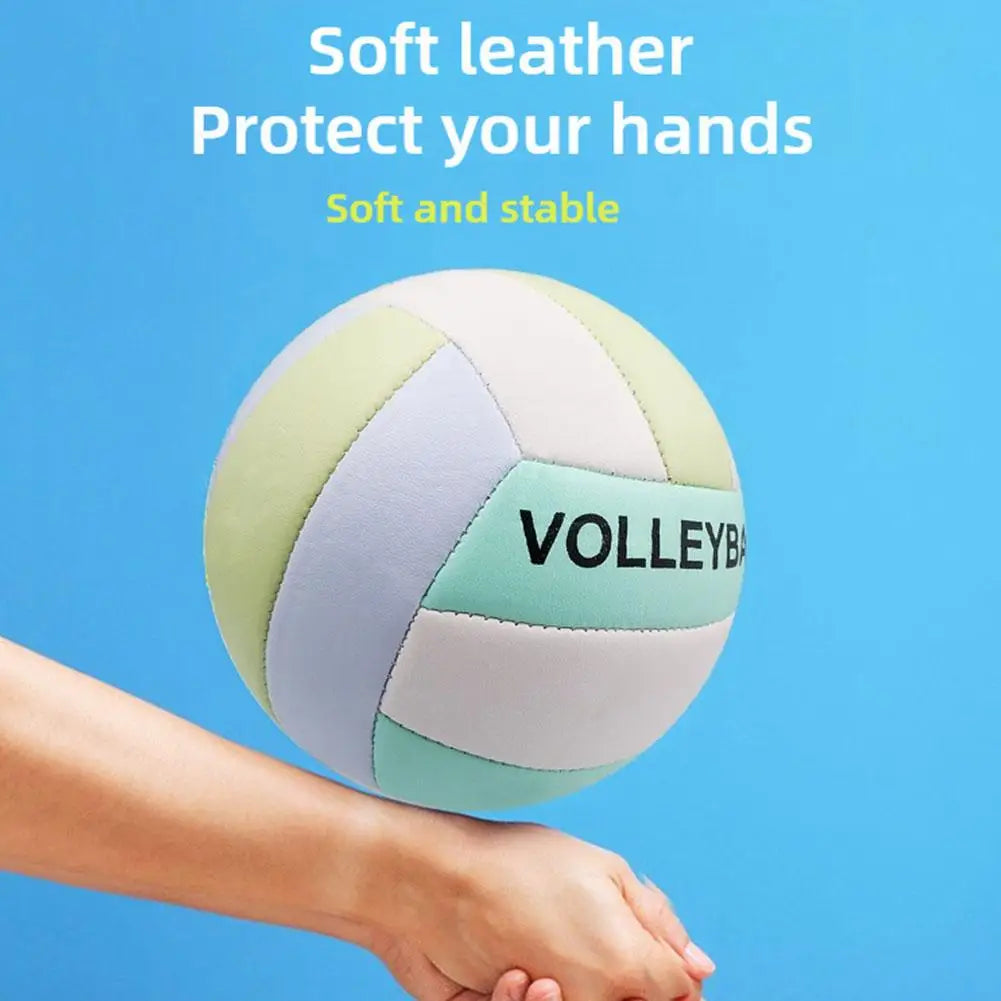 Nuovo Pallone Da Pallavolo Ufficiale Misura 5 Per Allenamento Indoor Outdoor Beach Volley Principianti Spedito Sgonfio