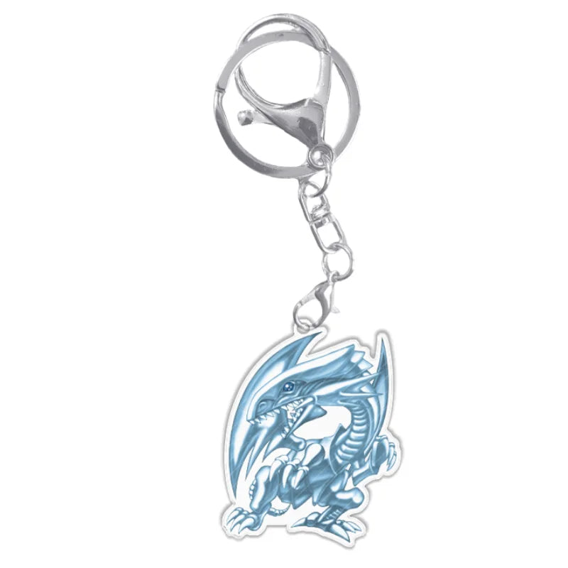 Portachiavi YuGiOh Mago Nero Ragazza Acrilico Ciondolo Zaino Decorazione Giocattolo Anime Regalo