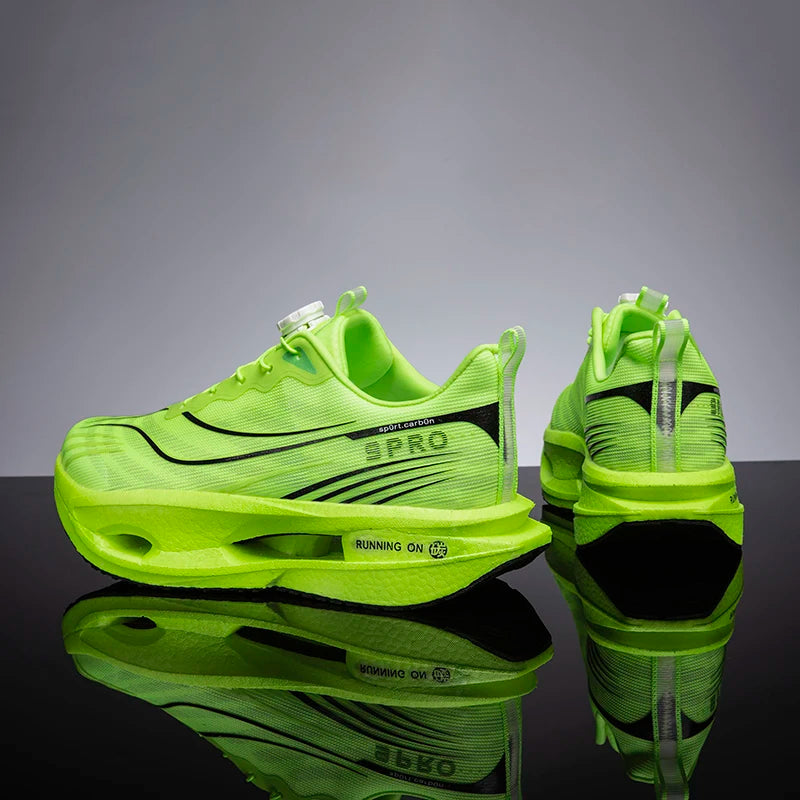 Scarpe Da Corsa Uomo E Donna Leggere Traspiranti Con Piastra In Carbonio Per Maratona Scarpe Da Ginnastica Sportive