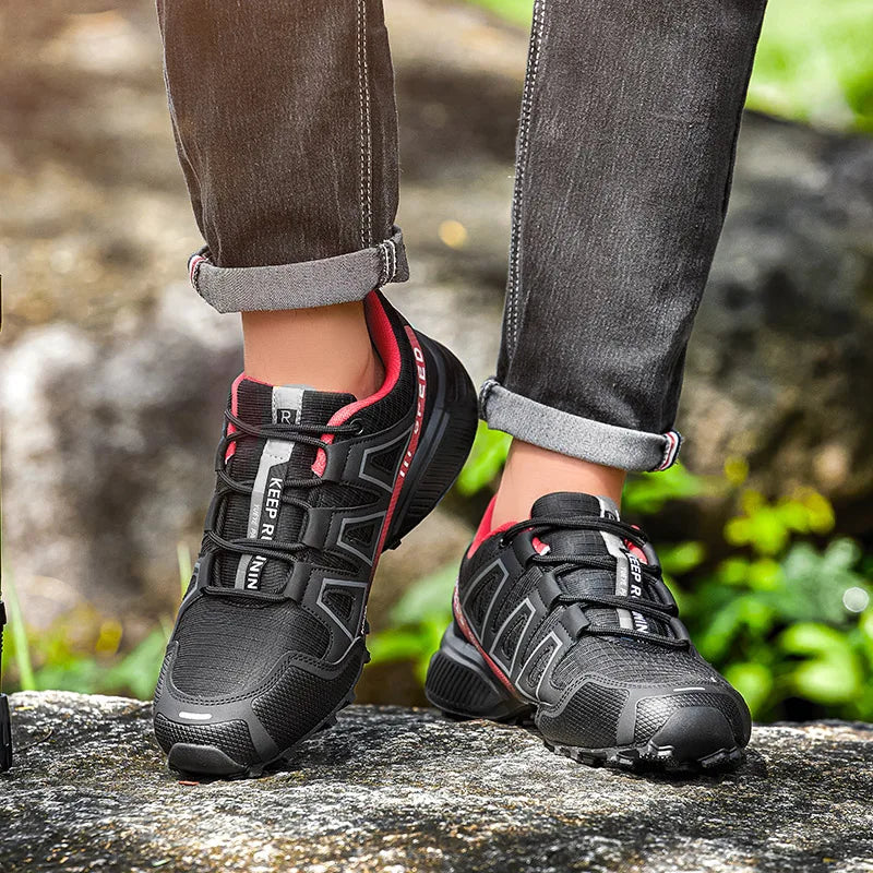 Scarpe Da Uomo Da Ciclismo Fuoristrada Antiscivolo Traspiranti Per Escursionismo Esterno