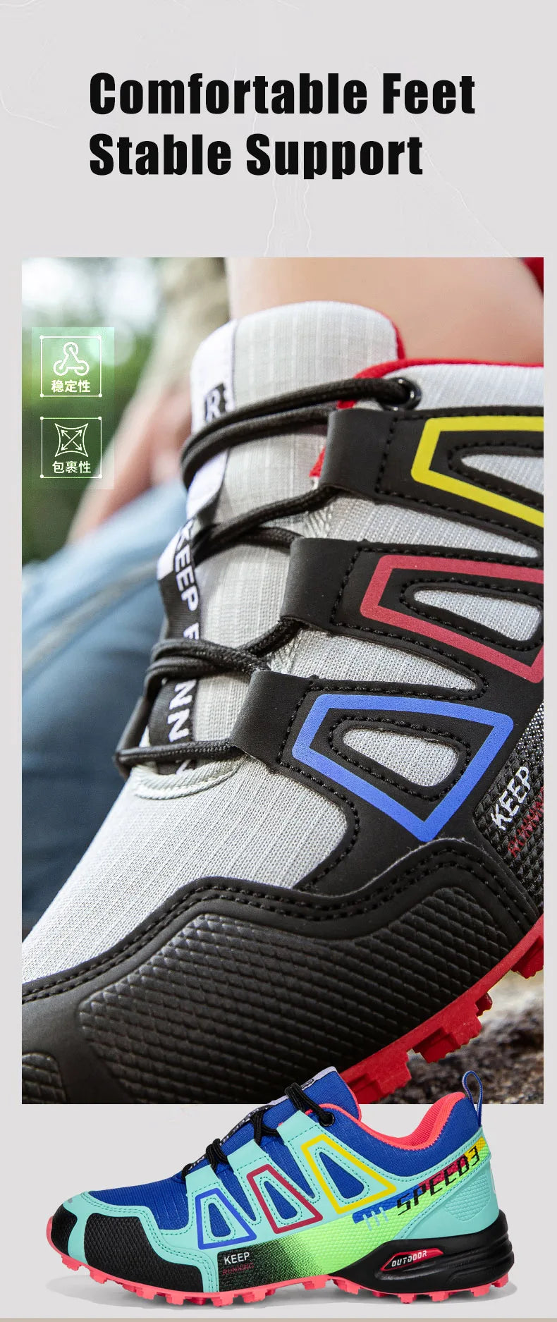 Scarpe Da Trekking Impermeabili Da Donna Traspiranti Scarpe Sportive Da Esterno Per Viaggio Passeggiata Ciclismo Corsa