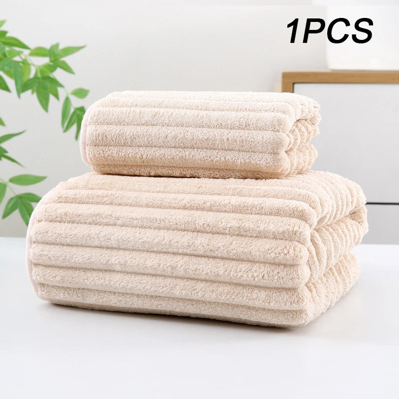 Asciugamano Da Bagno Spesso In Fibra Di Velluto Al Carbonio Di Bambù Super Assorbente E Asciugatura Rapida Lavabile