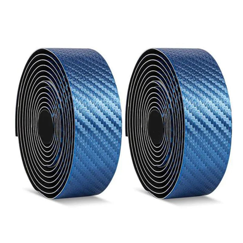 Nastro Manubrio In Fibra Di Carbonio Texture Per Bici Da Strada Antiscivolo Copri Manubrio Avvolgimento