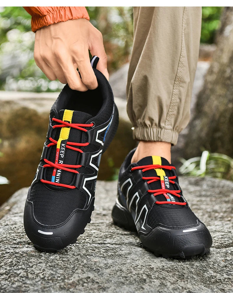 Scarpe Da Trekking Da Uomo Impermeabili E Traspiranti Per Esterni Con Lacci Per Arrampicata E Escursionismo Taglia 47