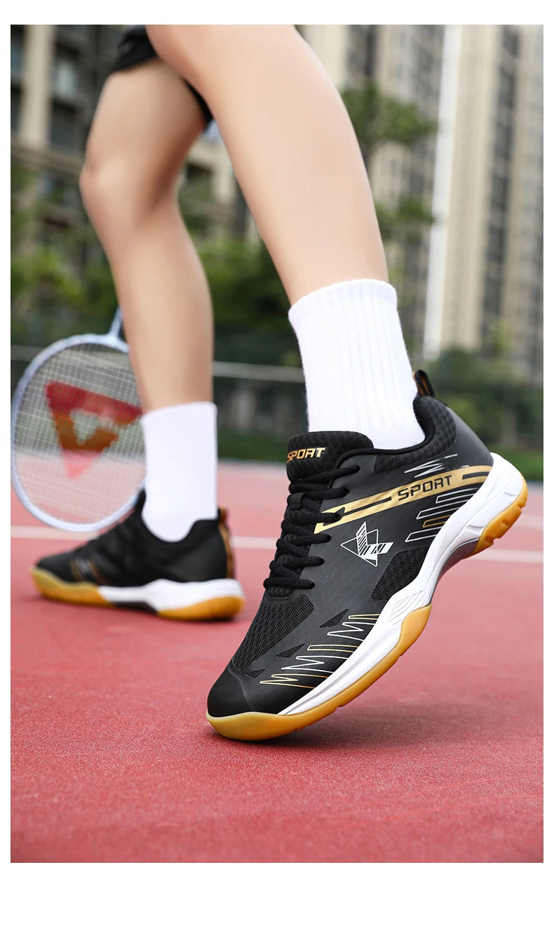 Scarpe Multisport Da Uomo Per Badminton Golf Allenamento Esterno Pallavolo E Ping Pong Antiscivolo Alta Qualità