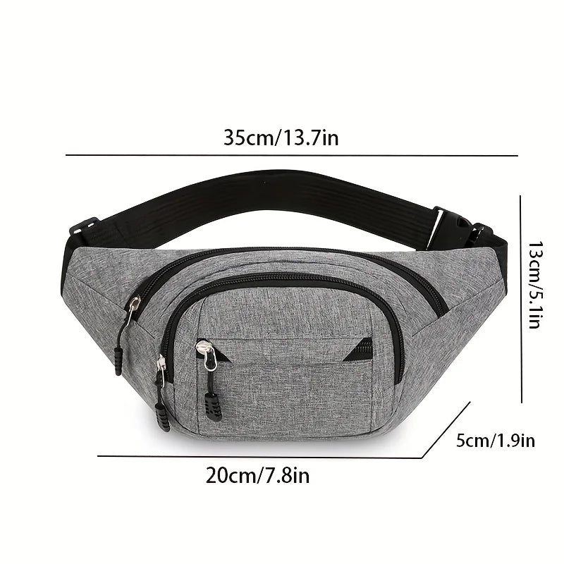 Borsa A Tracolla Regolabile Multifunzionale Da Viaggio Per Pendolari Con Design Multitasche Per Sport All Aperto