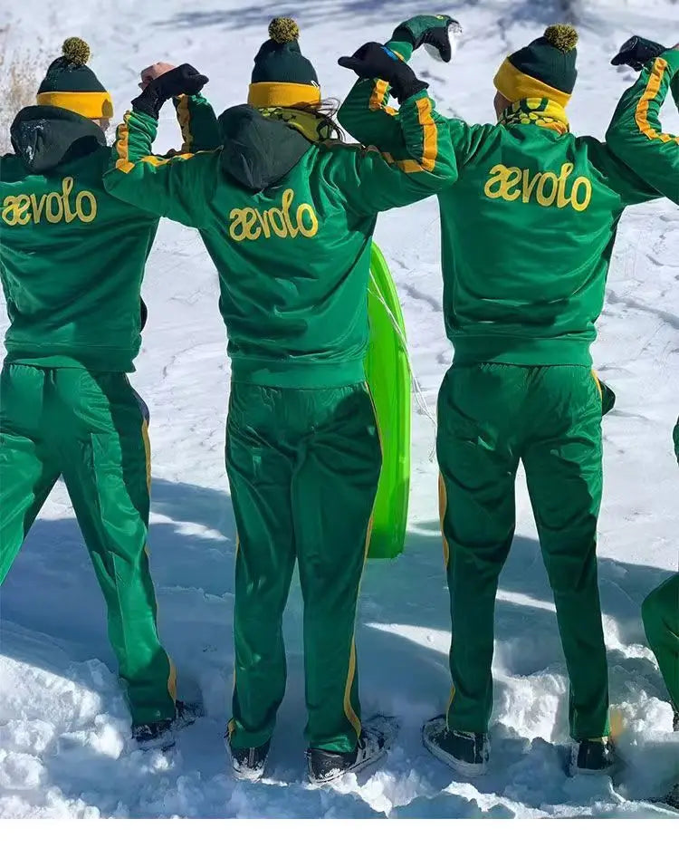 Set Tuta Da Uomo 2 Pezzi Giacca E Pantaloni Abbigliamento Sportivo Allenamento Autunno Inverno Primavera