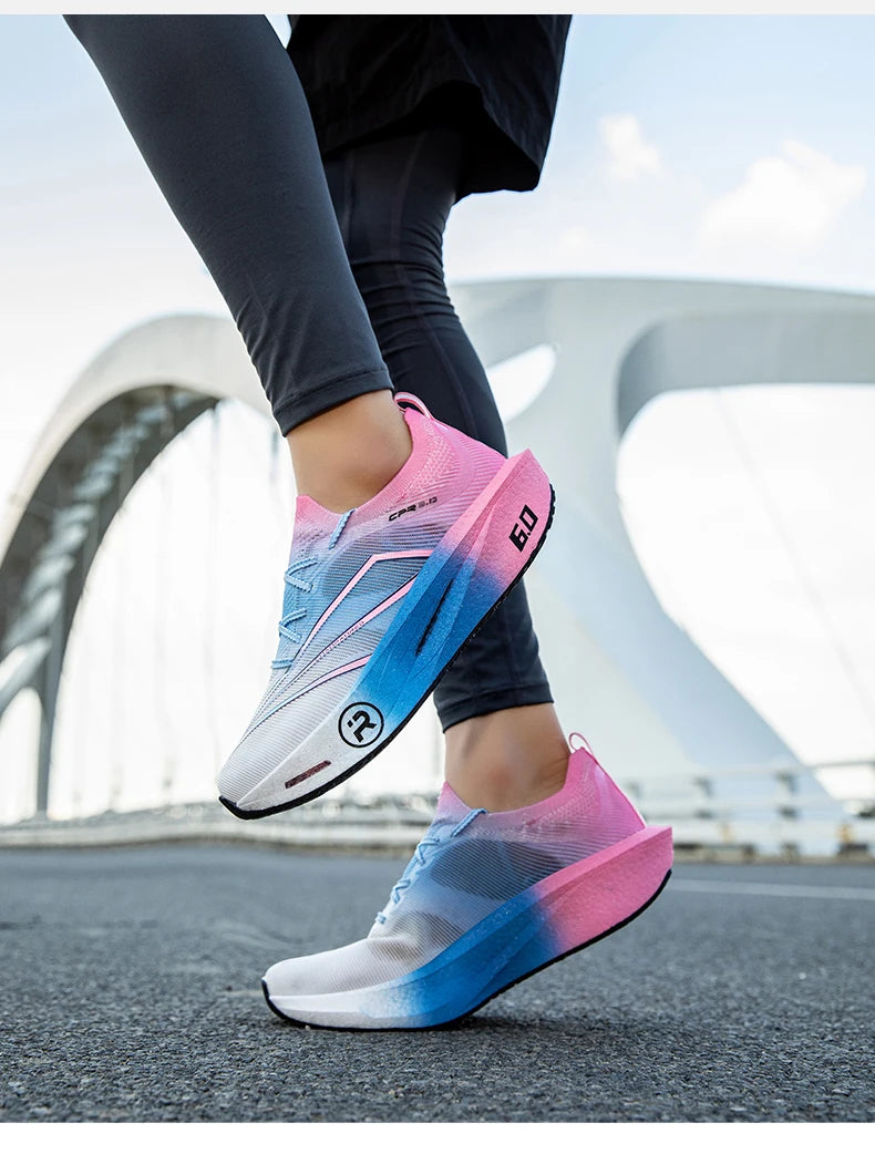 Scarpe Da Corsa Marathon Atletiche Con Piastra In Carbonio Traspiranti Leggere Comode Sneaker Casual Per Sport Aperto