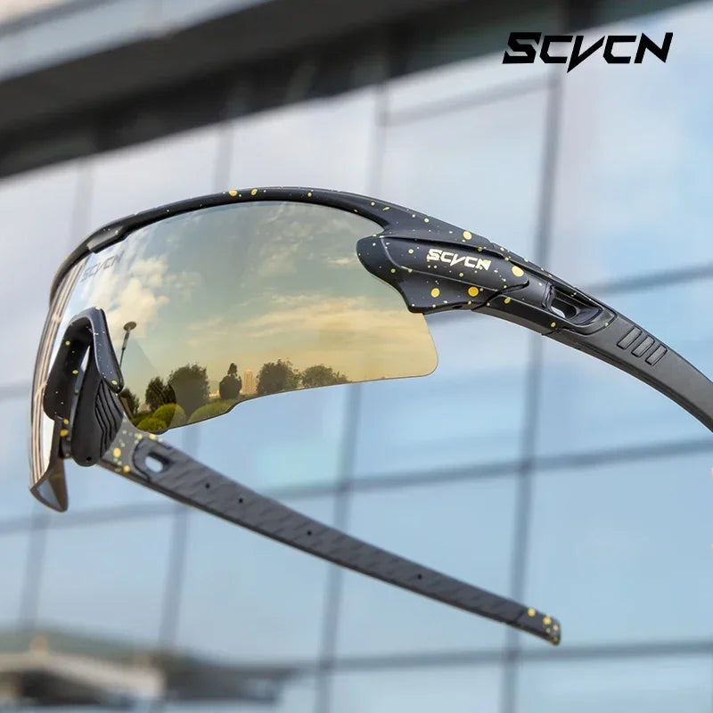 Occhiali Da Ciclismo SCVCN UV400 Antivento Per MTB E Bici Da Strada Sportivi Unisex Per Corsa Guida Campeggio E Golf