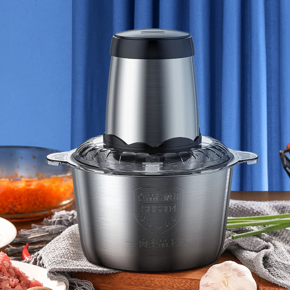 Tritacarne Elettrico 3L 2L 110V 220V In Acciaio Inossidabile Per Cucina Robot Da Cucina Mavera