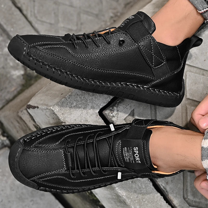 Scarpe Casual Da Uomo Fatte A Mano Basse Alla Moda Comode Per Tutte Le Stagioni Taglie Grandi Calzature Maschili