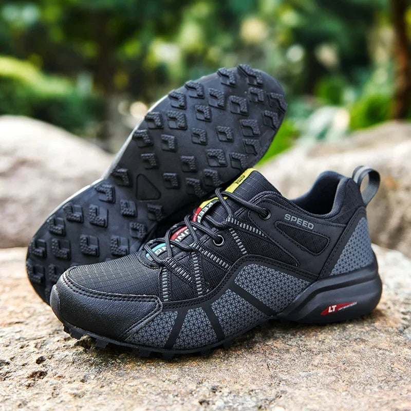 Scarpe Da Trekking Per Uomo Con Lacci Scarpe Da Montagna Per Escursionismo E Ciclismo Leggere E Resistenti