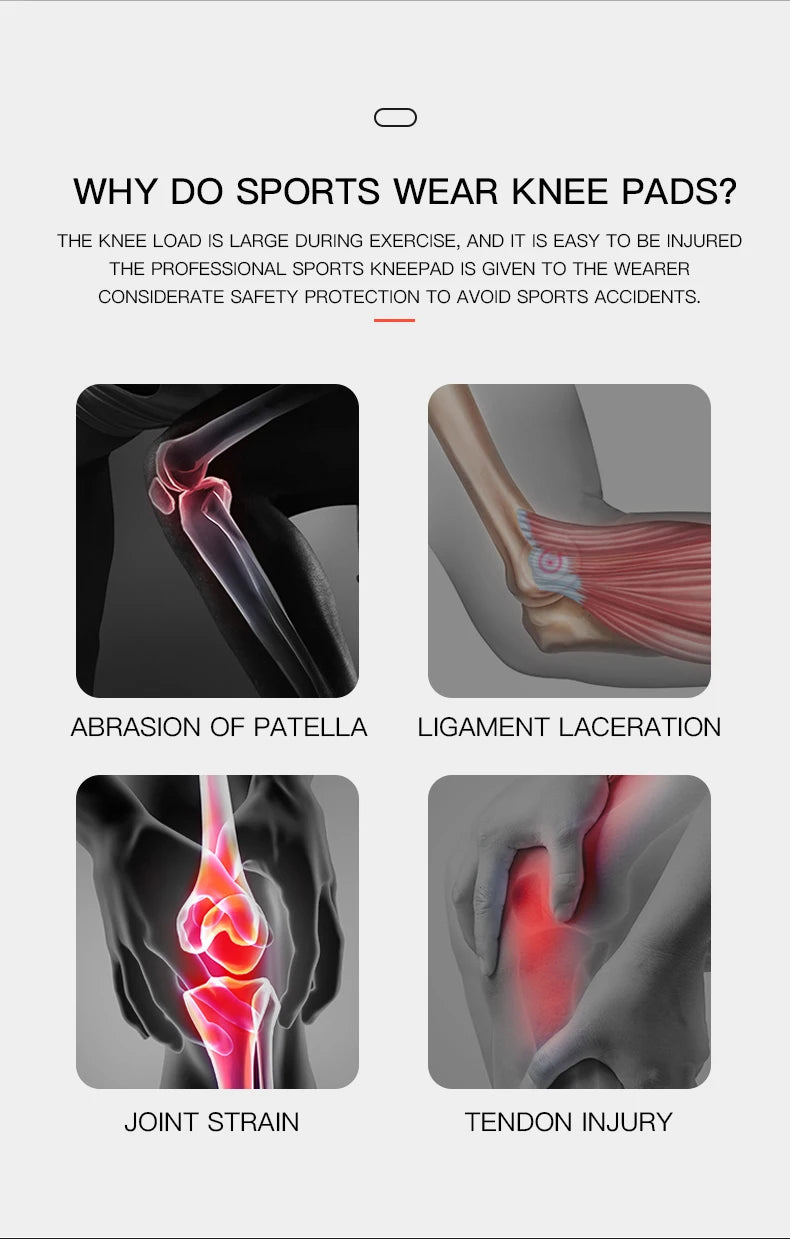 Mezza Ginocchiera Cinghia Patella Supporto Mediale Protezione Menisco In Silicone Sport Universale Per Basket E Corsa
