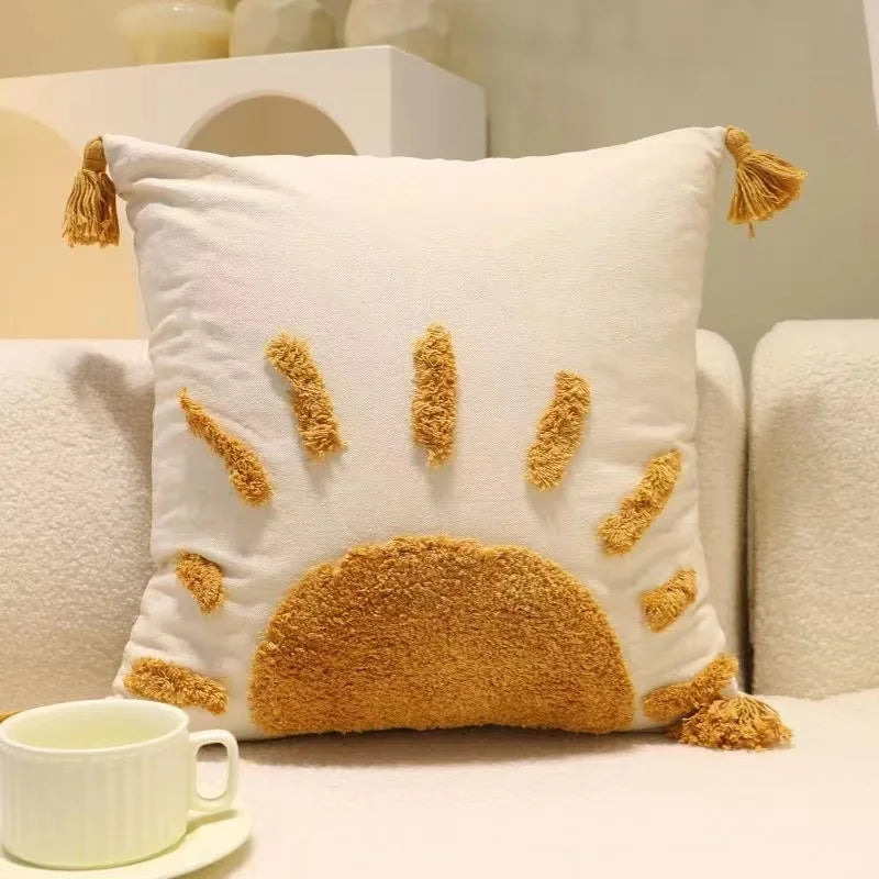 Fodera Per Cuscino Bohemien Geometria Ricamata In Nappa Personalizzata Federa Lunga Soggiorno E Divano Decorazioni Casa
