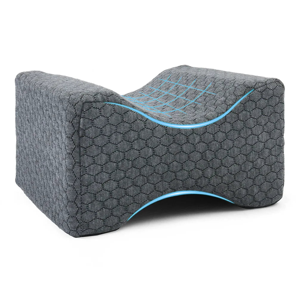 Cuscino Per Ginocchia In Memory Foam Con Cintura Laterale E Fodera Lavabile Per Dormire Comodo