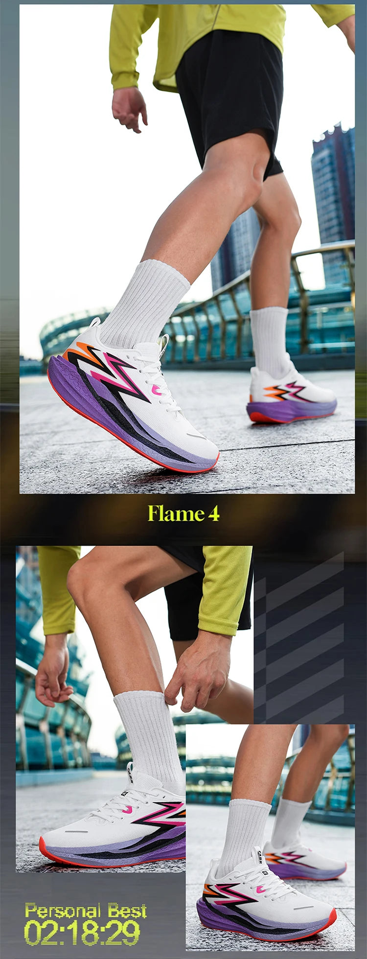 Scarpe Da Corsa Marathon Uomo Con Piastra In Carbonio Leggere E Traspiranti Sneakers Atletiche Per Donna Comode