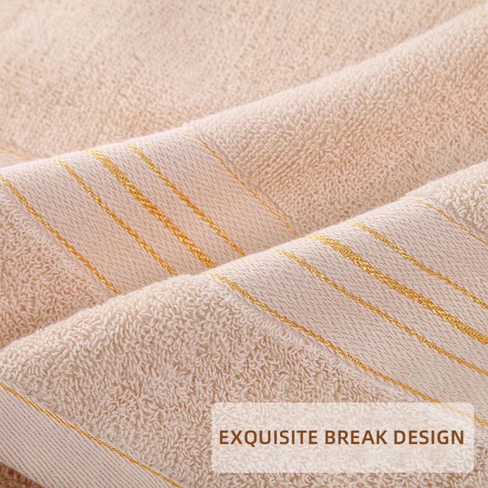Set da 1 2 4 Pezzi Asciugamani Viso in Cotone Classe A Spessi e Assorbenti Jacquard Cotone Delicati Sulla Pelle Adulti