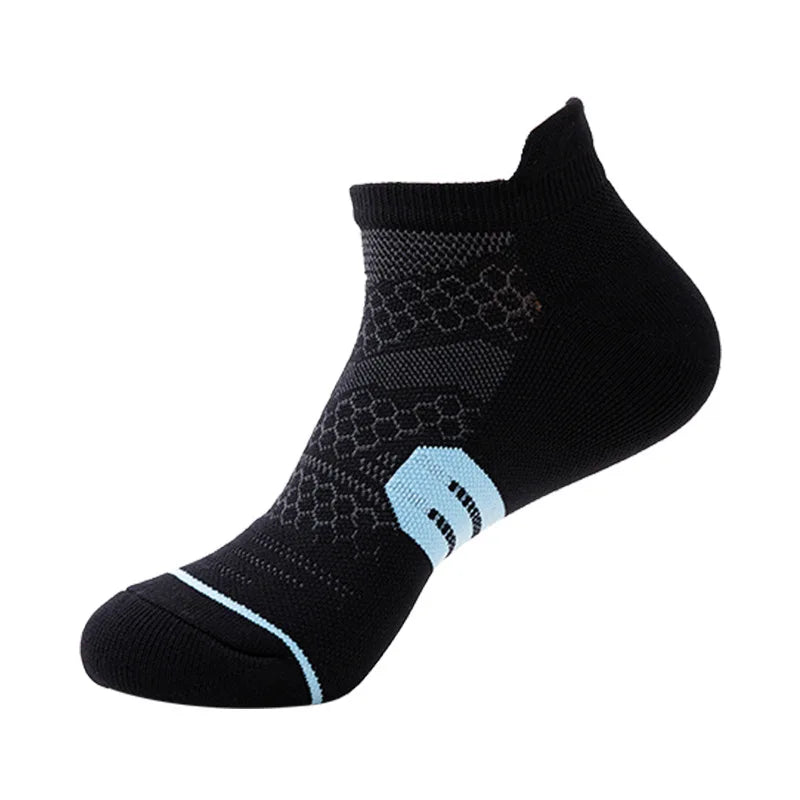 Calzini Sportivi Uomo Caviglia Alta Compressione Con Protezione Per Corsa Cotone Nylon Stile 41