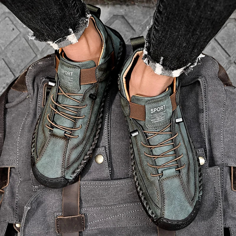 Scarpe Casual Da Uomo Fatte A Mano Basse Alla Moda Comode Per Tutte Le Stagioni Taglie Grandi Calzature Maschili