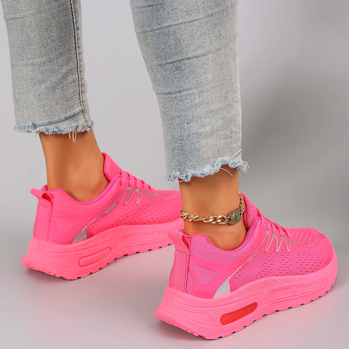 Scarpe Basse Da Donna In Mesh Traspirante Per Estate Scarpe Da Ginnastica Casual Spedizione Gratuita