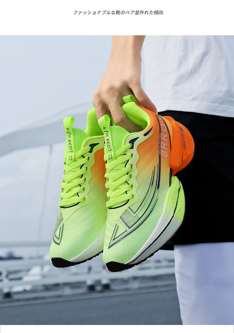 Scarpe da Corsa Sportive Unisex per Maratona Traspiranti Leggere Comode Sneakers Atletiche con Ammortizzazione ad Aria