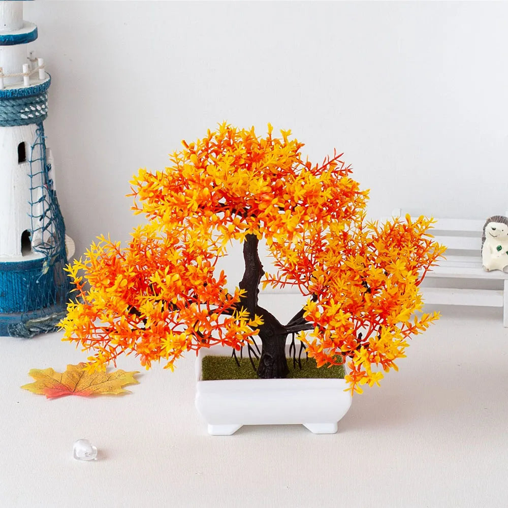 Piante Artificiali Bonsai In Vaso Piccolo Decorazione Da Giardino Zen Per Interni Tavolo Albero Finto Ornamentale