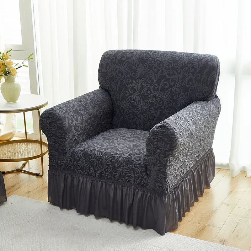 Fodera Divano A Fiori Stile Europeo Jacquard Copridivano Antiscivolo Protezione Per Mobili Soggiorno Decorazioni Casa