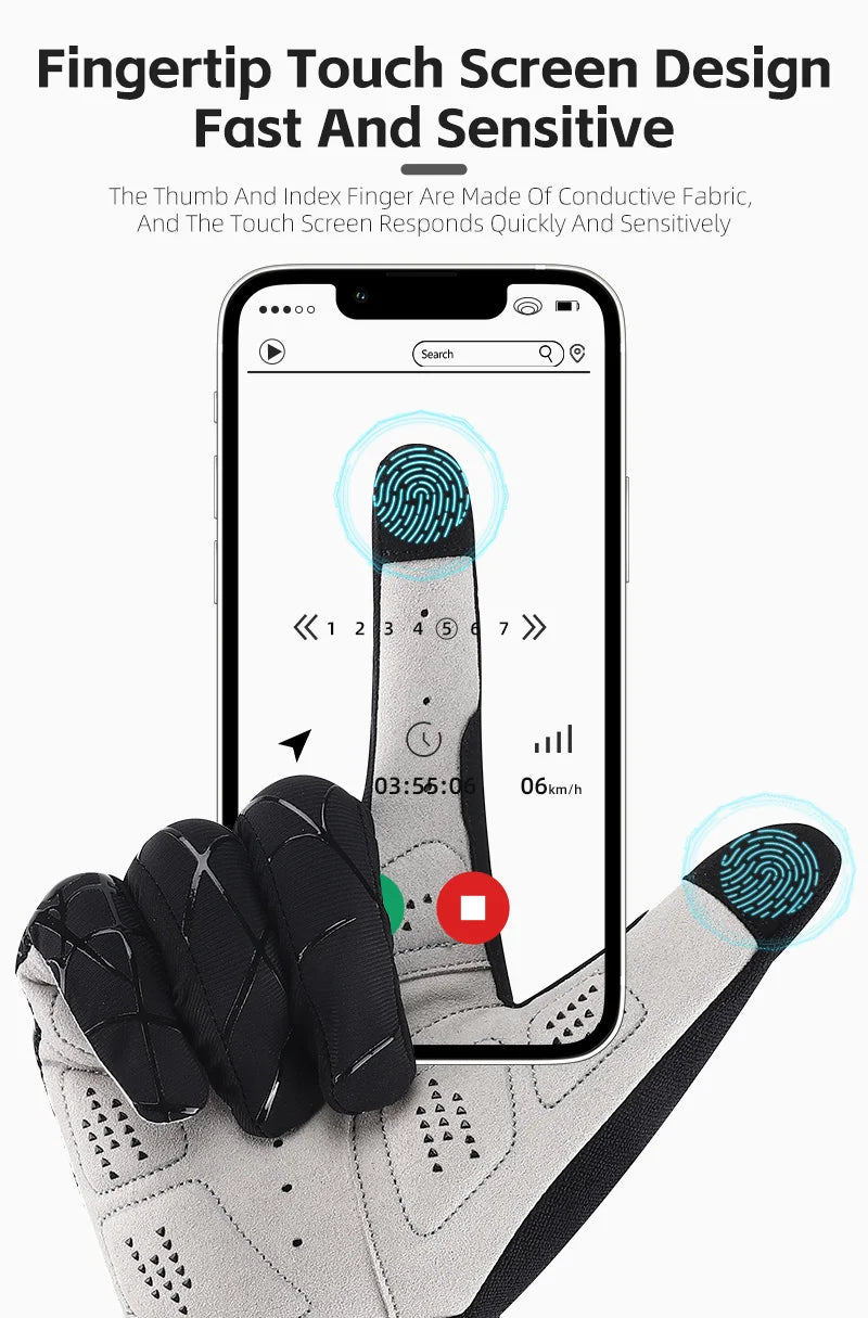 West Biking Guanti da Ciclismo Mezze Dita Con Motivo Ragni Cool Spider Estivo MTB Guanti da Strada Touch Screen