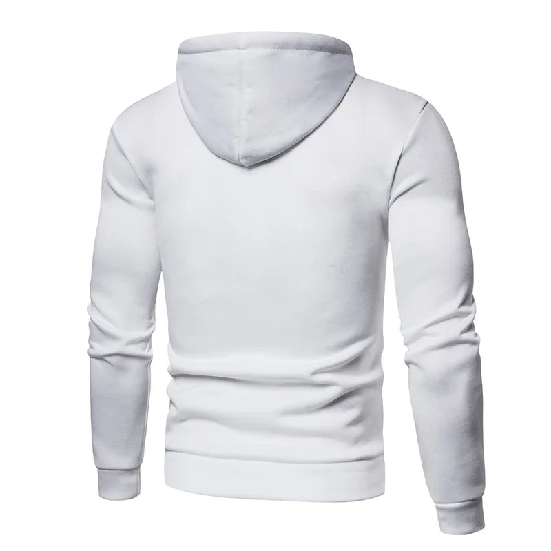 Tuta Da Uomo Set Abbigliamento Sportivo Con Cappuccio Cerniera Felpa Pantaloni Da Corsa Per Allenamento