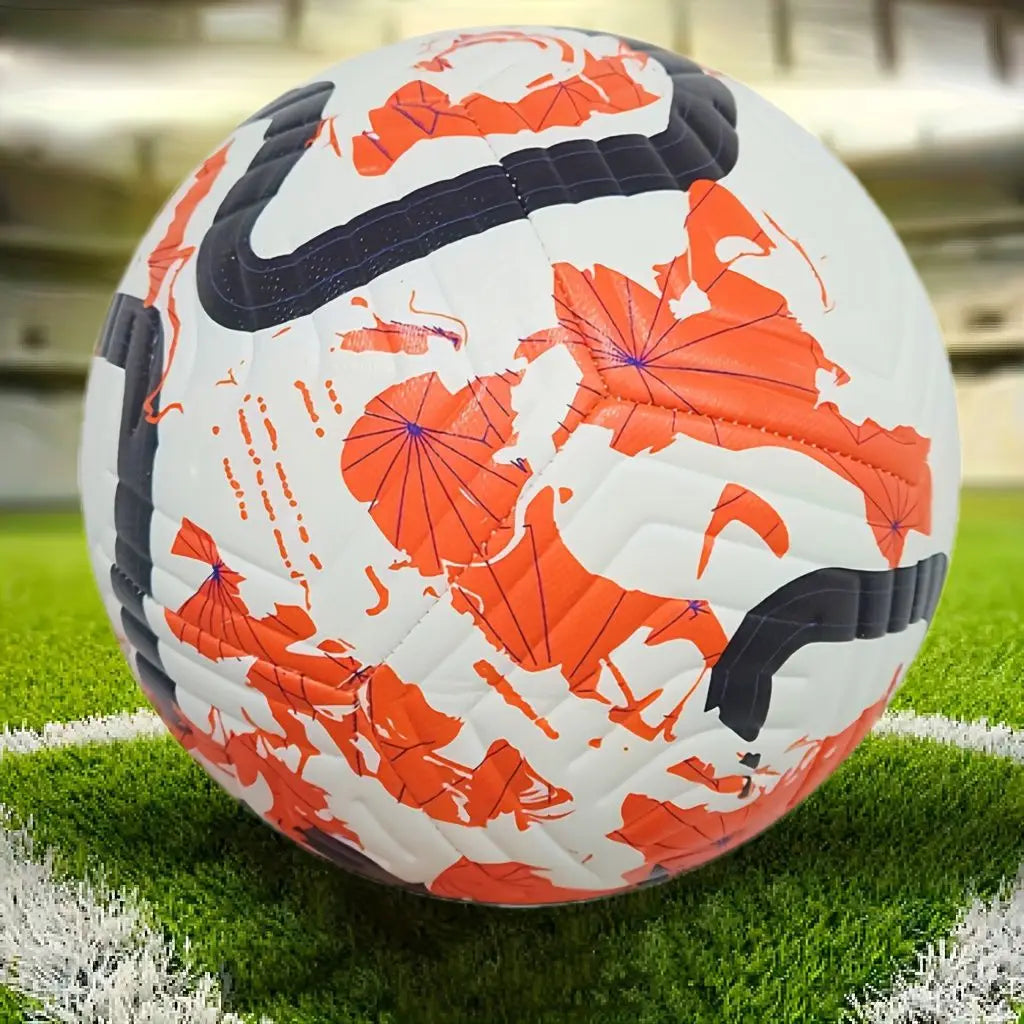 Pallone Da Calcio PU Taglia 5 Per Allenamento Eventi Europei Controllo Resistenza Professionale