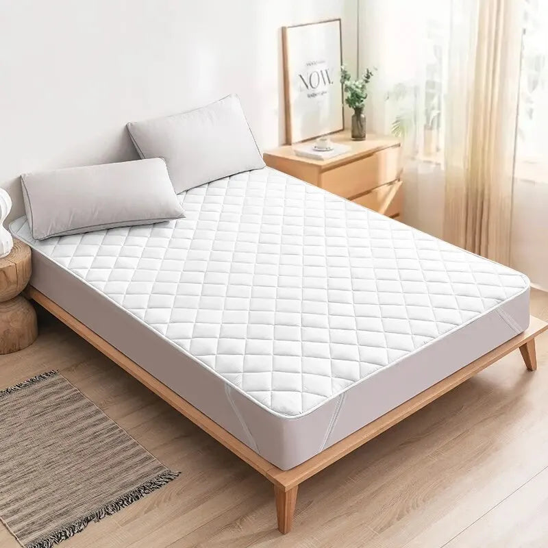 Coprimaterasso Lavabile Con Elastico Traspirante Sottile E Facile Da Pulire Per Letto Matrimoniale E Singolo