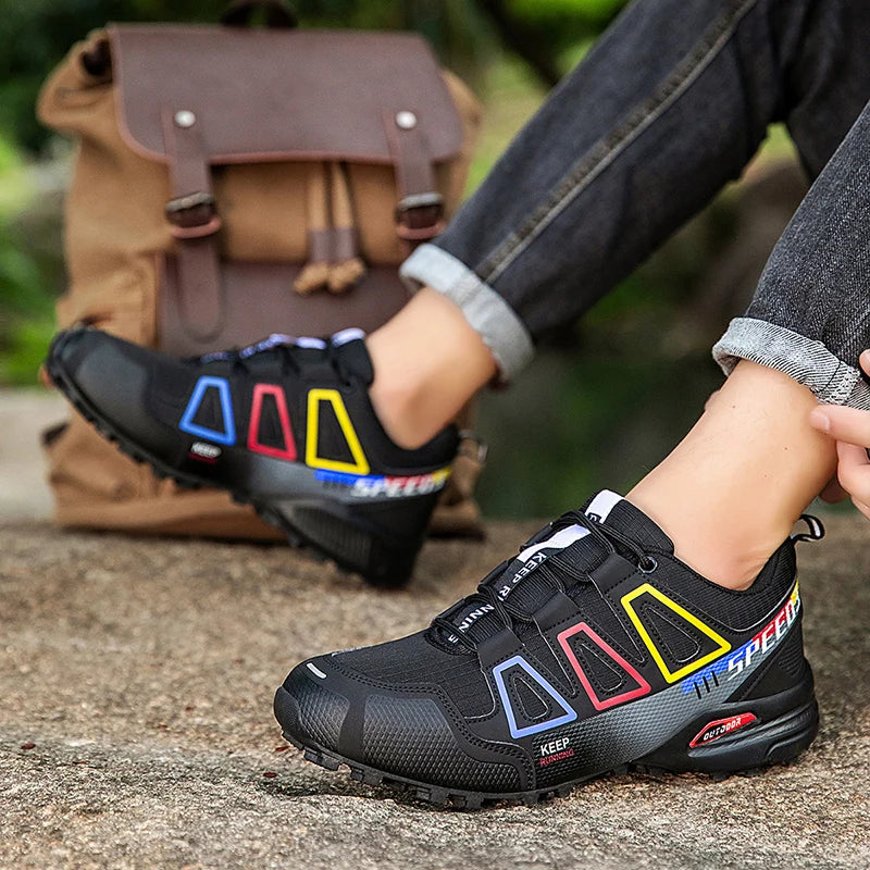 Scarpe Trekking Impermeabili per Uomo e Donna Taglia Fino a 48 per Escursionismo Esterno Arrampicata