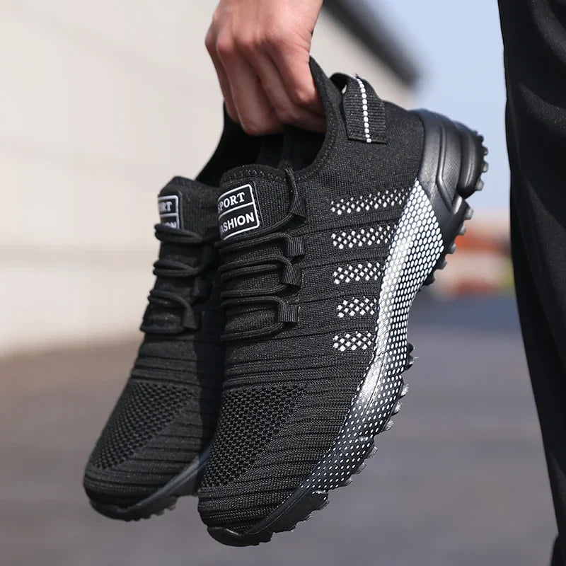 Scarpe Da Ginnastica Casual Da Uomo Mesh Leggero Traspiranti Slip On Con Suola Morbida Scarpe Da Corsa