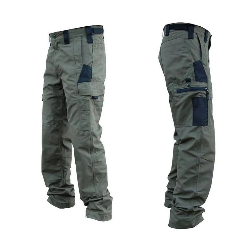 Pantaloni Tattici Da Uomo Impermeabili Cargo Pantaloni Da Combattimento Resistente All Usura Esterni Cotone Poliestere