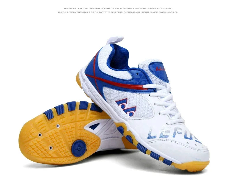 Scarpe Da Tennis Da Competizione Uomo Professionali Traspiranti Coppia Scarpe Da Ping Pong E Badminton
