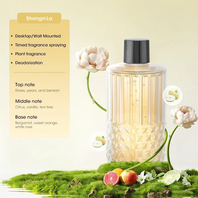 Mini Diffusore Di Oli Essenziali Ricaricabile 5 Marce Per Aromaterapia Umidificatore A Nebbia Grande Per Casa Ufficio