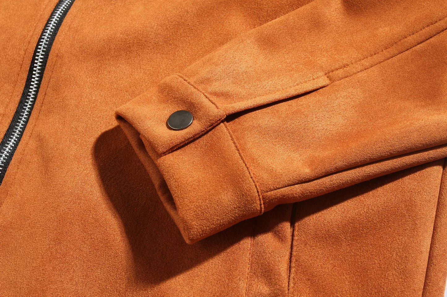 Giacca Uomo Slim Fit Colletto Coreano Autunno Inverno Casual Business Con Cerniera