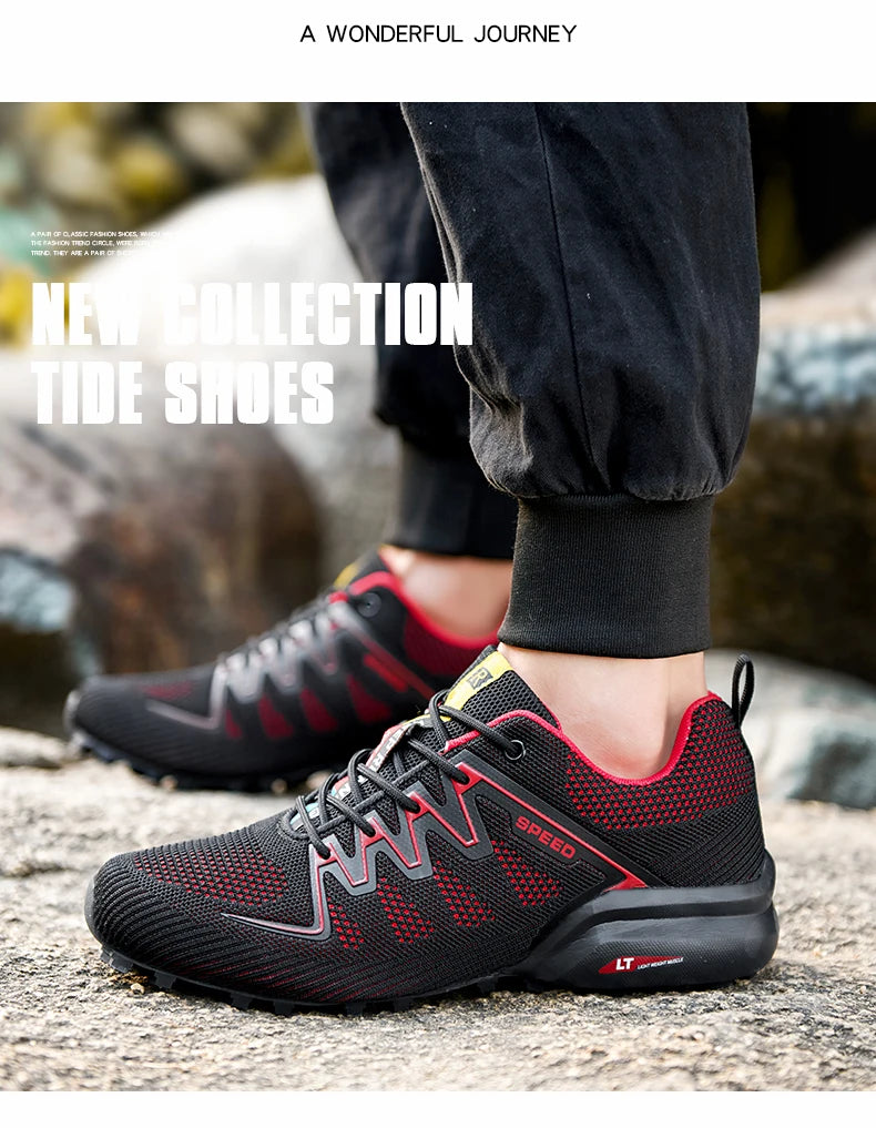 Scarpe Da Ciclismo MTB Traspiranti Uomo Scarpe Da Bicicletta Leggere Per Trekking All'Aperto E Equitazione