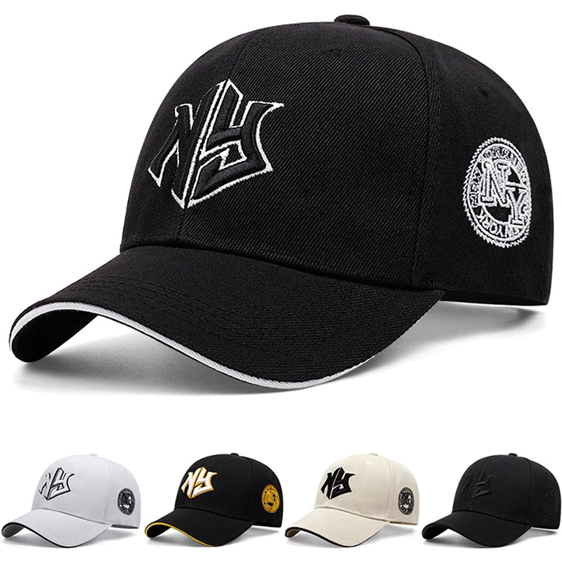 Cappello Da Baseball Alla Moda NY Ricamato Unisex Skateboard Hip Hop Street Parasole Sportivo Tempo Libero All Aperto