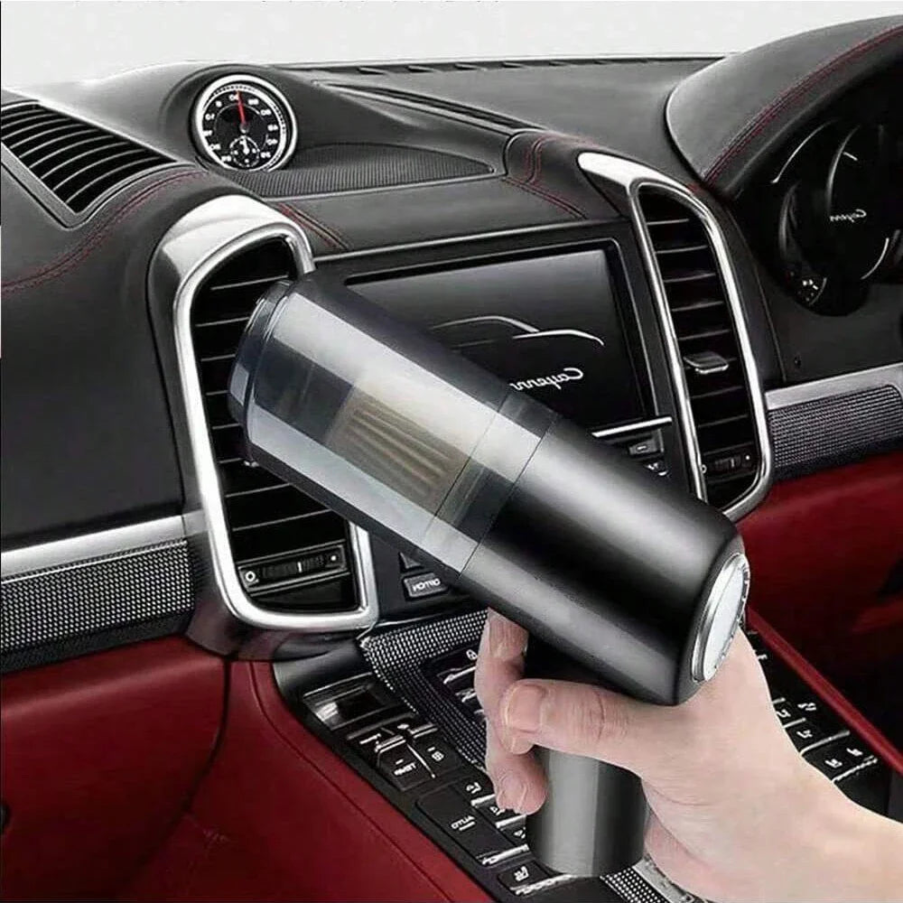 Aspirapolvere Senza Fili 120W Potente e Portatile per Casa e Auto Batteria Inclusa Leggero e Maneggevole