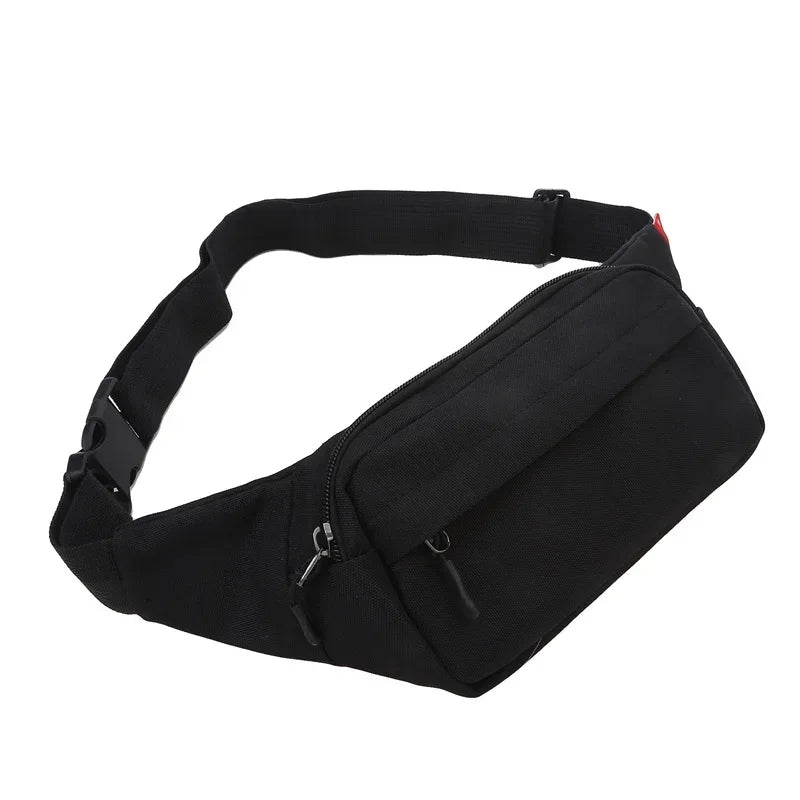 Marsupio Sportivo Unisex Da Uomo E Donna Borsa A Tracolla In Tela Oxford Porta Telefono Petto Casual